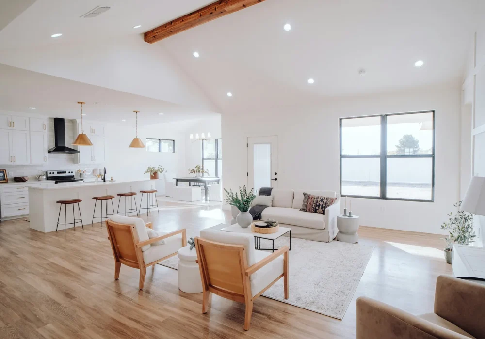 open floor plan